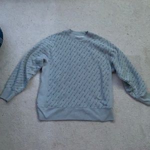 Large Light Grey Champion Sweater